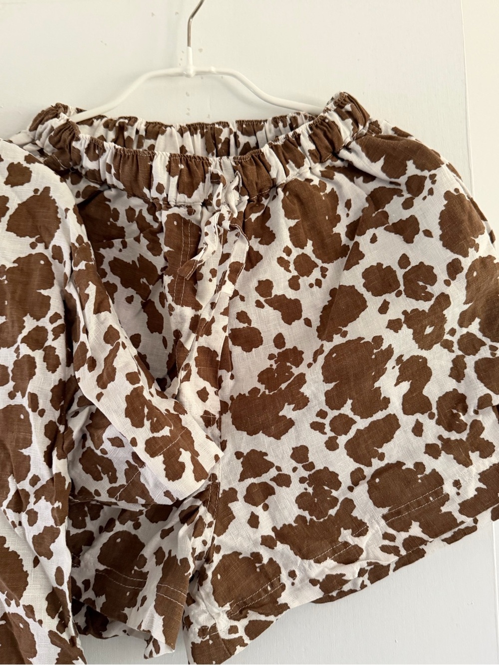 Holiday Pyjama Set- Cowhide, Small - Picture 4 of 4